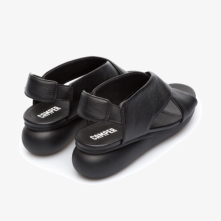 Camper Balloon Womens Wedge Sandals US-04759 Black Black Friday Sale